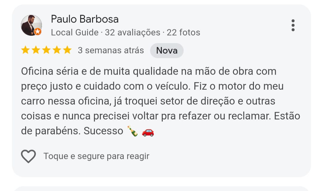 Oficina Além Auto Center - Vista da área de trabalho